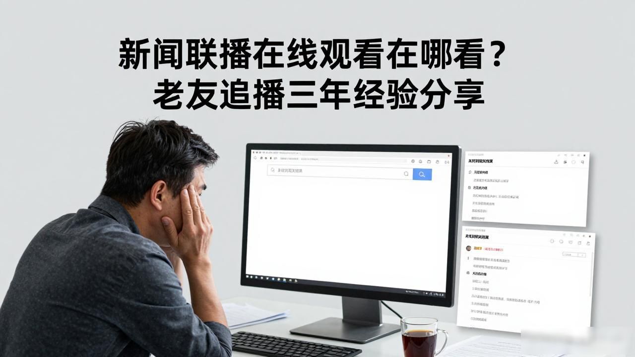 新闻联播在线观看在哪看？老友追播三年经验分享