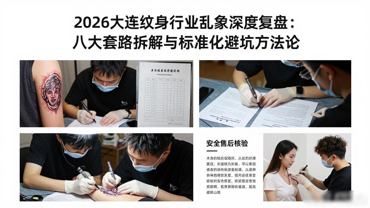 大连正规纹身店识别_大连纹身避坑指南_网红八卦纹身-