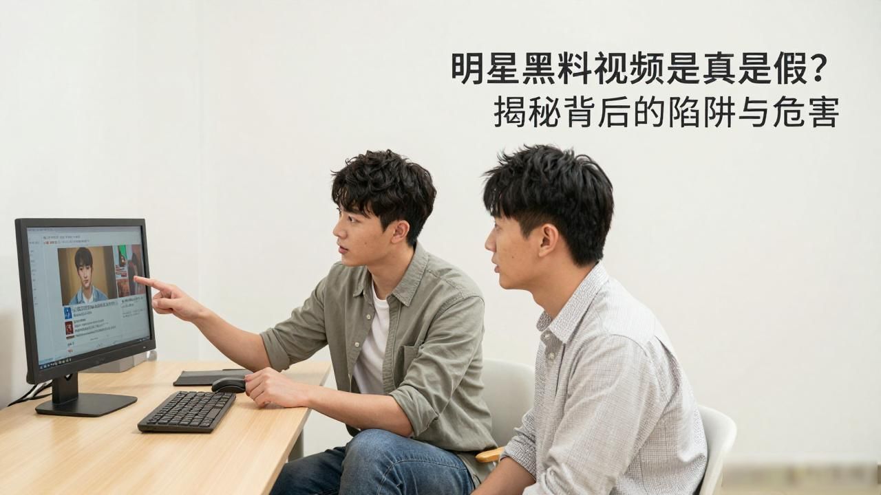 明星黑料视频是真是假？揭秘背后的陷阱与危害